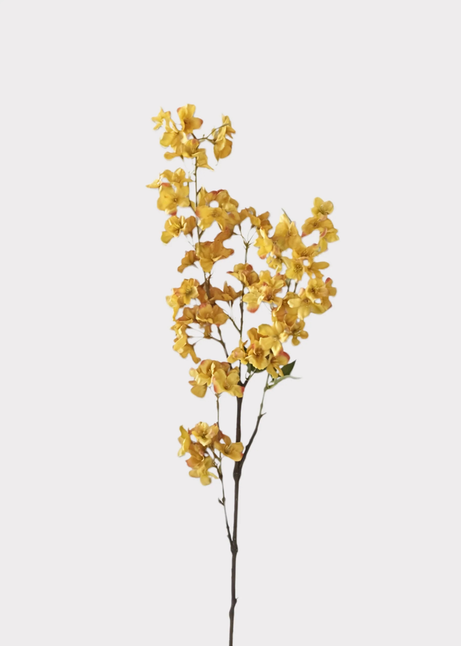 Cherry Blossom Branch in Autumn Yellow | Fake Fall Flowers | Afloral | Afloral