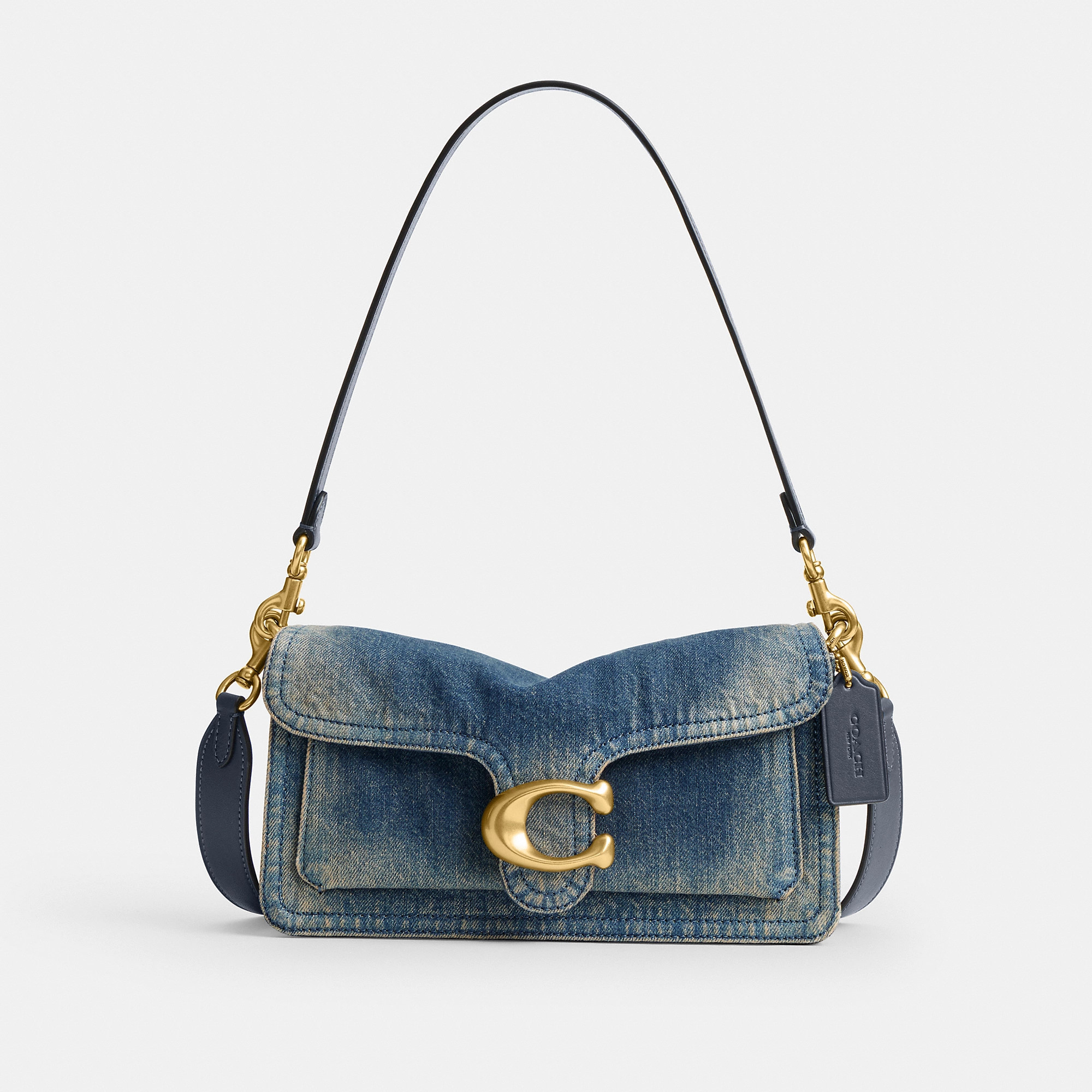 Tabby Shoulder Bag 26 In Regenerative Cotton Denim | Coach (US)