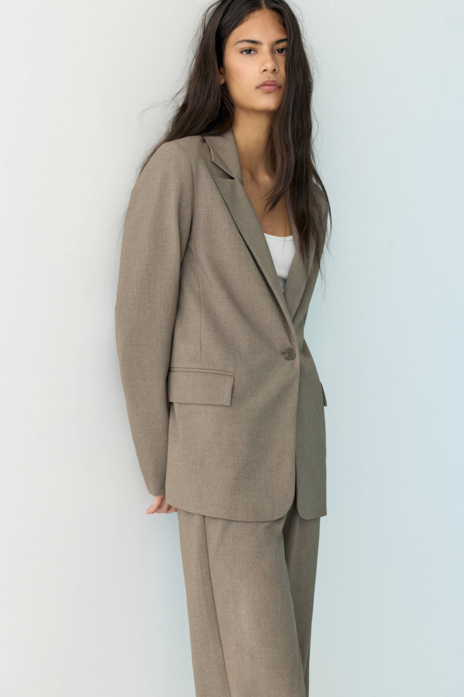 Basic blazer - Pull&Bear United Kingdom | PULL and BEAR UK