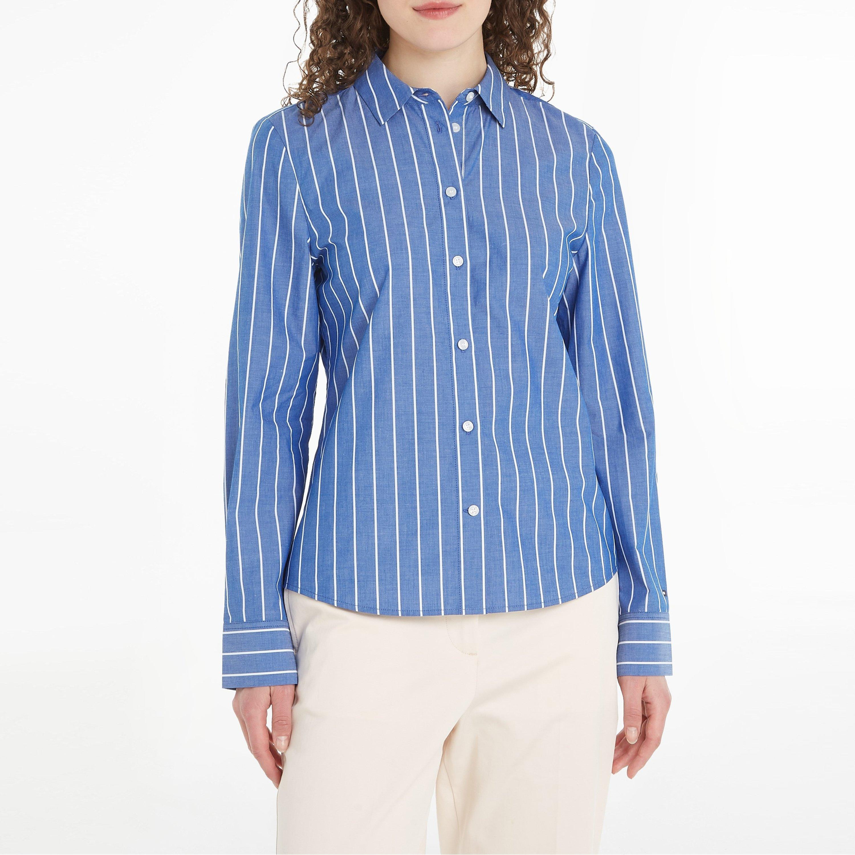 Tommy Hilfiger Striped Regular Fit Shirt | House of Fraser UK