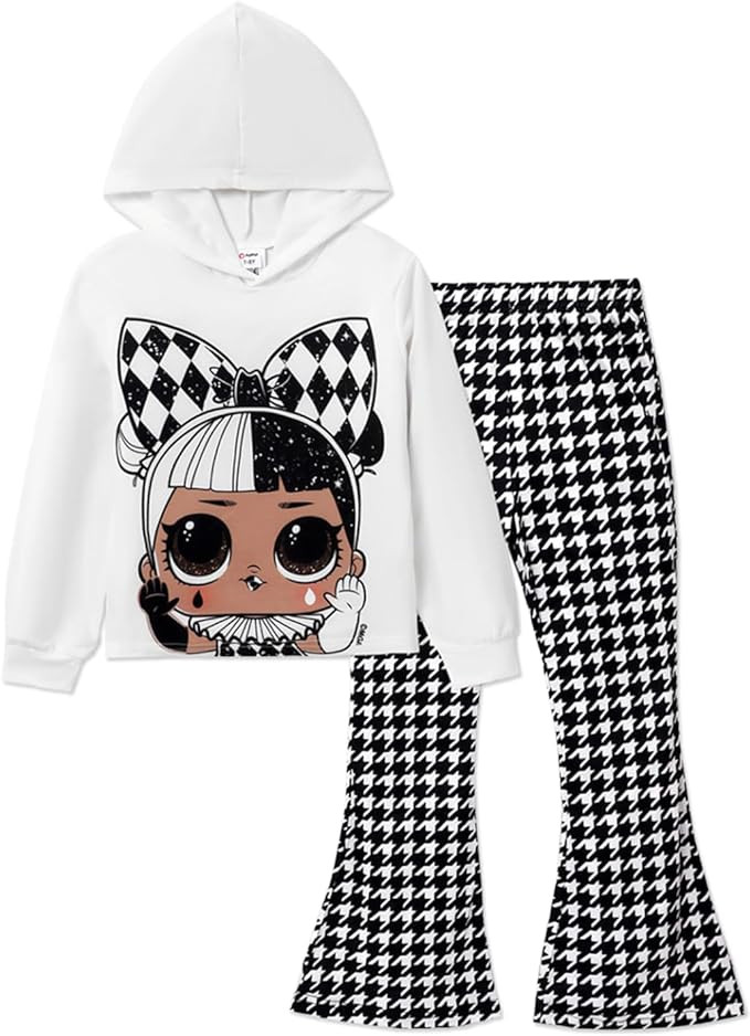 L.O.L. Surprise! Girls Clothes Hoodie and Pant Long Sleeve Sweatshirt Leggings Girls Outfits Sets... | Amazon (US)