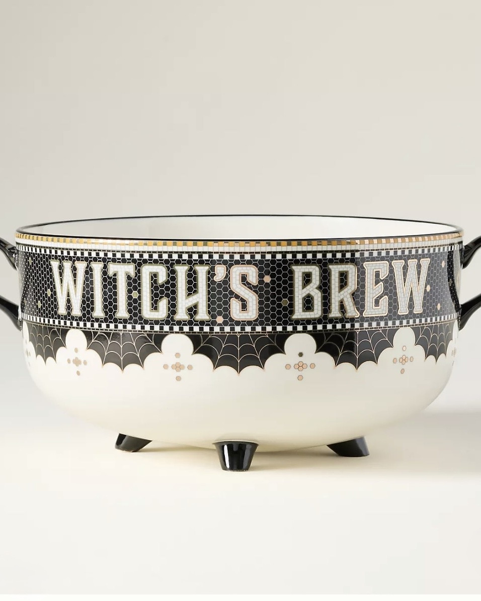 Bistro Tile Stoneware 24k Gold Accent Halloween Cauldron Candy Bowl

bonjour (or bon appetit!) to bold, bestselling, mosaic-inspired motifs, phrases en français, and a hint of glimmer with 24k gold decals

#LTKmomlife #LTKHome #LTKSeasonal