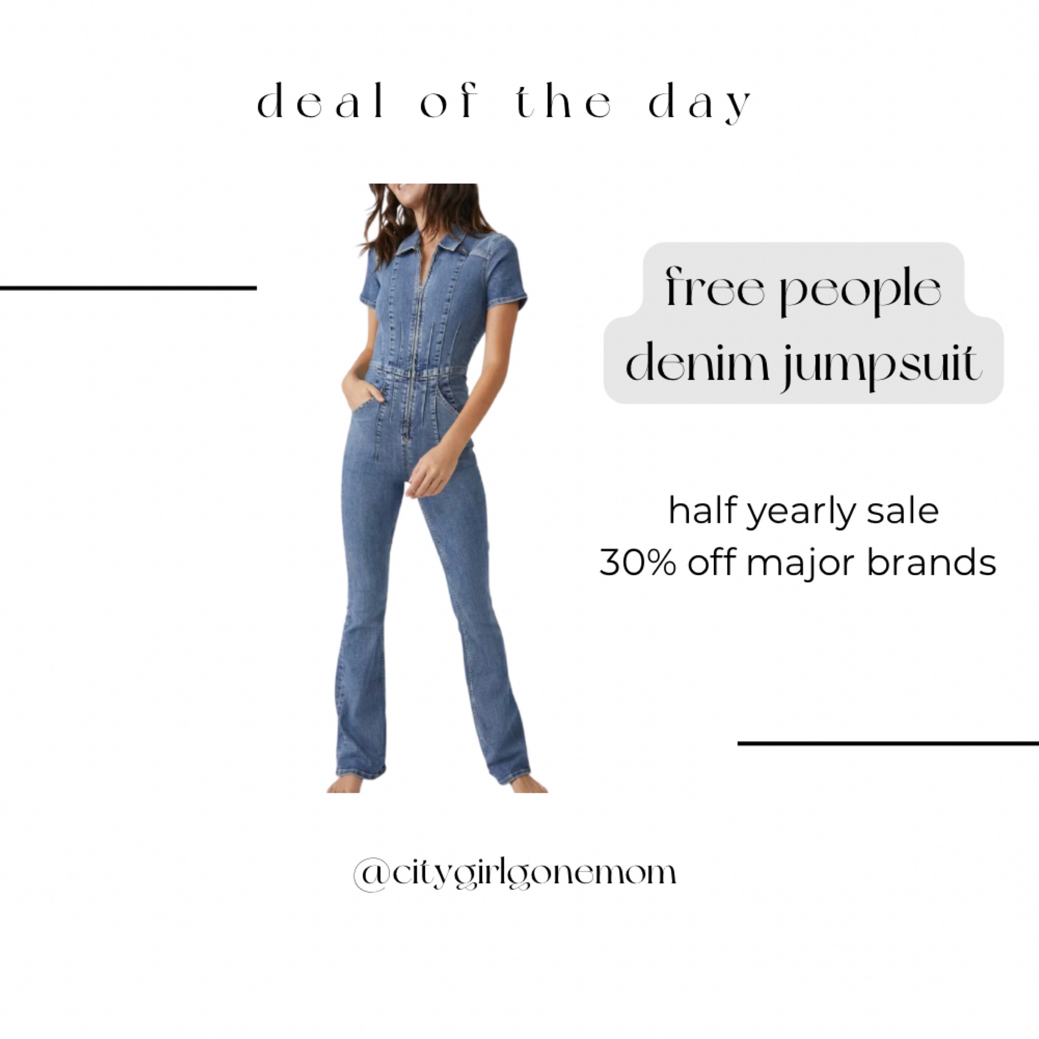 Deal of the day! Nordstrom is having their half yearly sale— get 30% off major brands now! 

#denim #freepeople 

#LTKSaleAlert #LTKStyleTip #LTKFindsUnder100