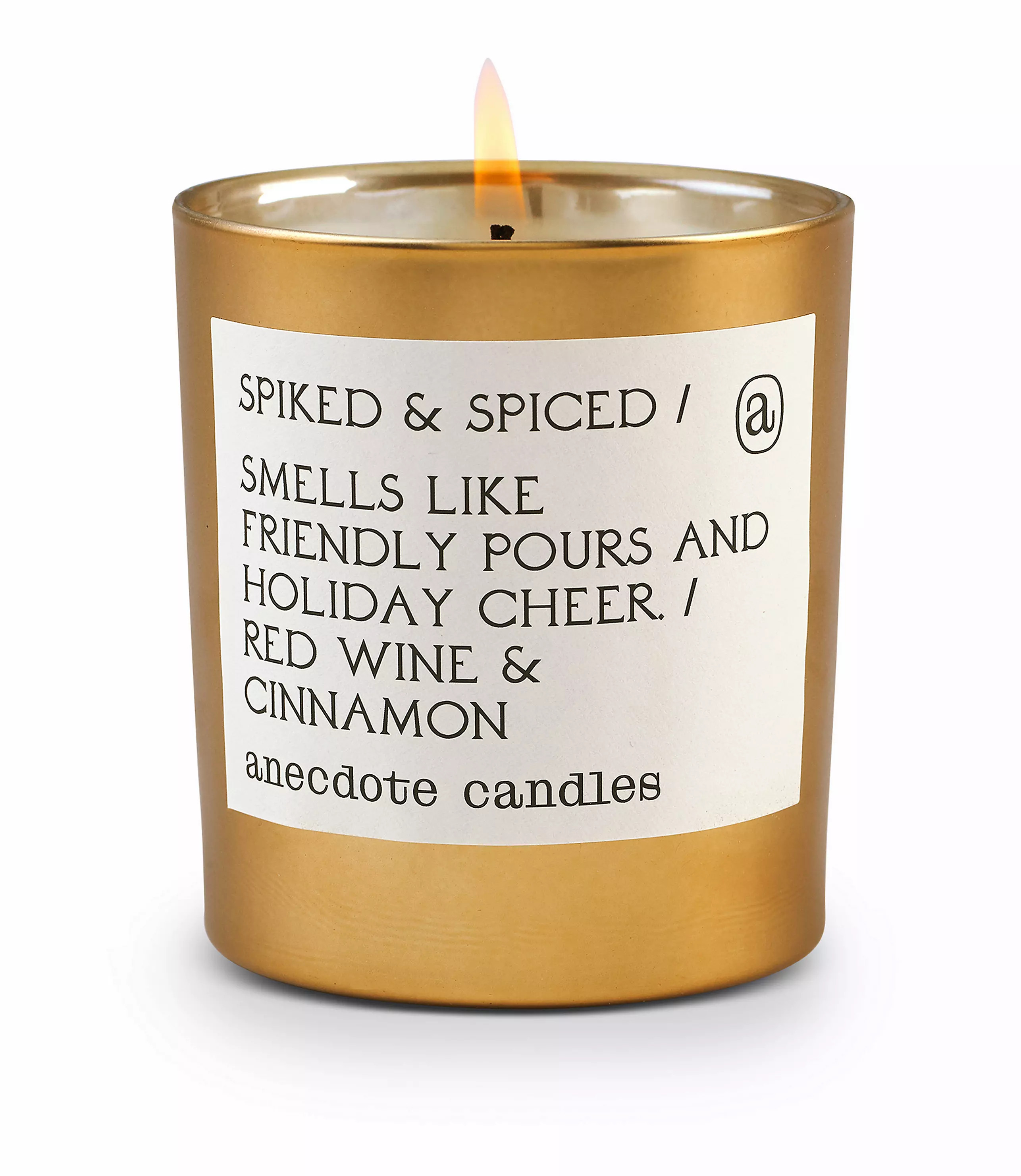 Anecdote Candles Spiked & Spiced Gold Tumbler Candle | LOFT
