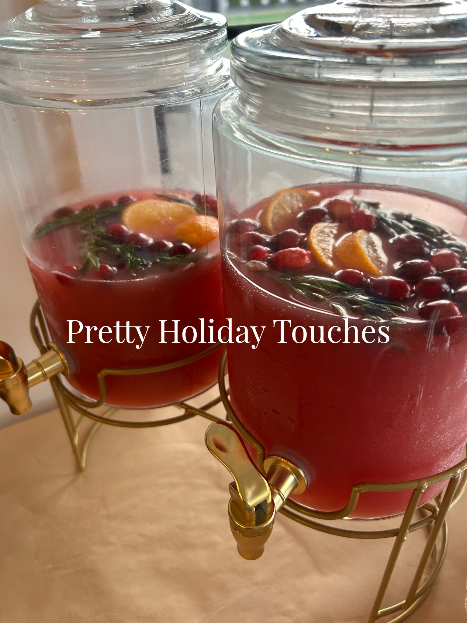 Simple things that make hosting fun! This simple and beautiful Christmas mix is sure to woo your guests. Add some vodka too it and it will woo whooo them instead. ❤️

#LTKHome #LTKHoliday #LTKSeasonal