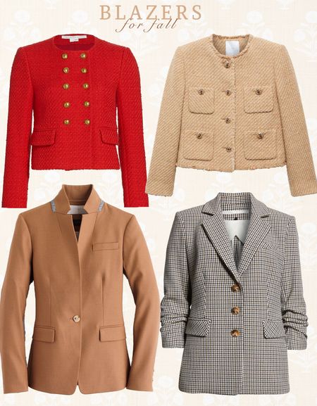 Blazer, jacket, fall, fall style, plaid

#LTKstyletip #LTKworkwear #LTKFind