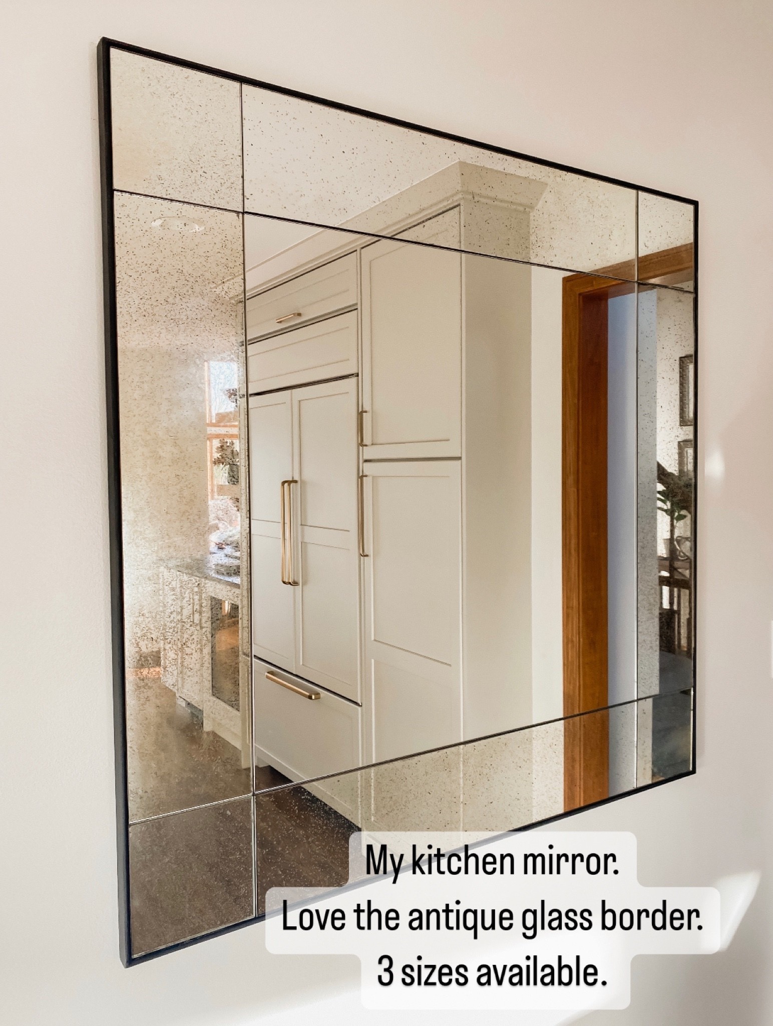 SALE!! Love the antique mirror detailing along the border. Comes in a few sizes. 
Currently on sale @potterybarn

#LTKhome #LTKsalealert