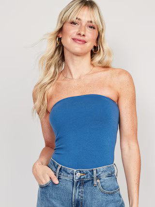 Cropped Tube Top for Women | Old Navy (US)