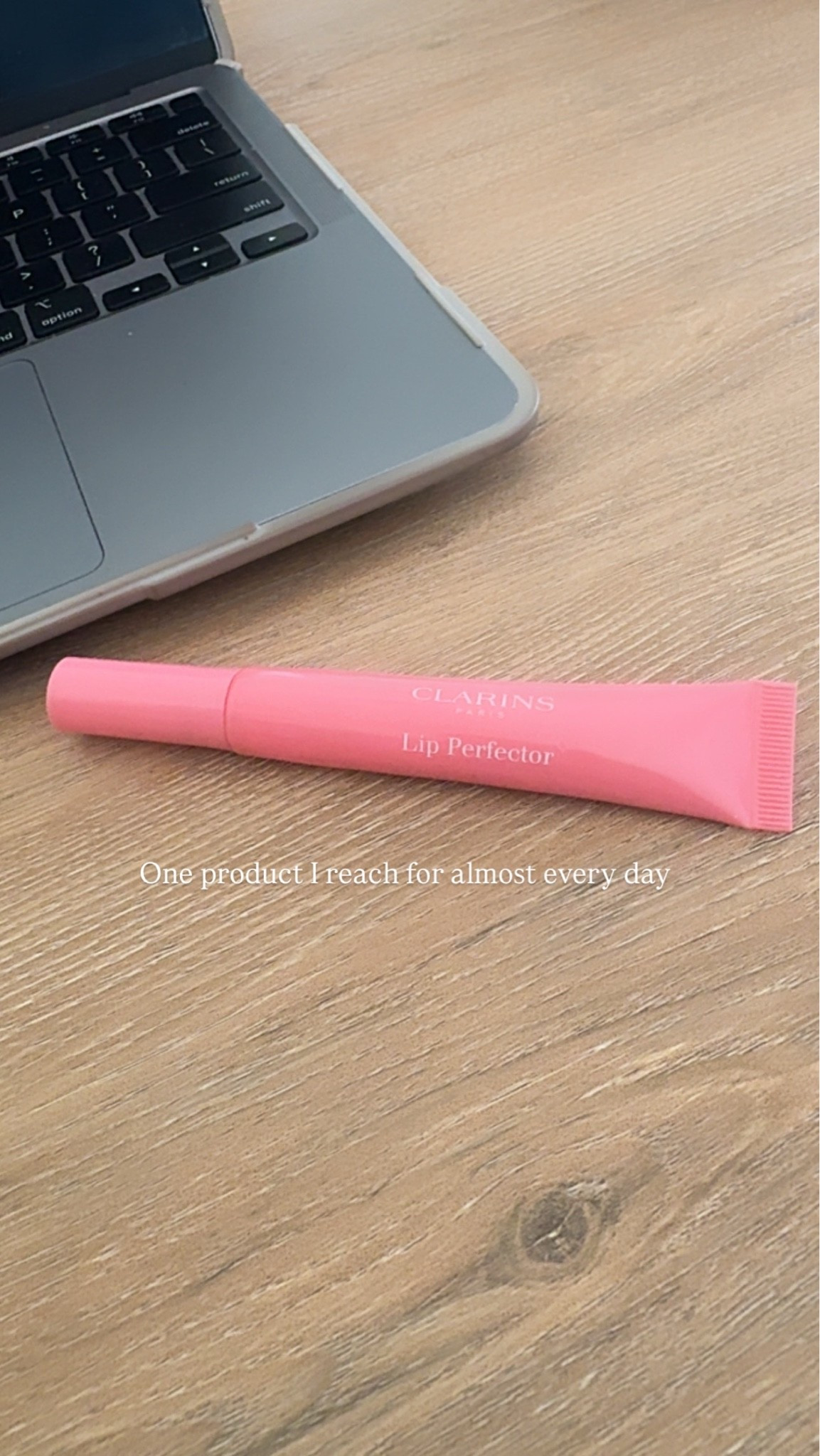 Clarins Lip Perfector! Comes in a variety of colors.

#LTKBeauty #LTKOver40 #LTKselfcare