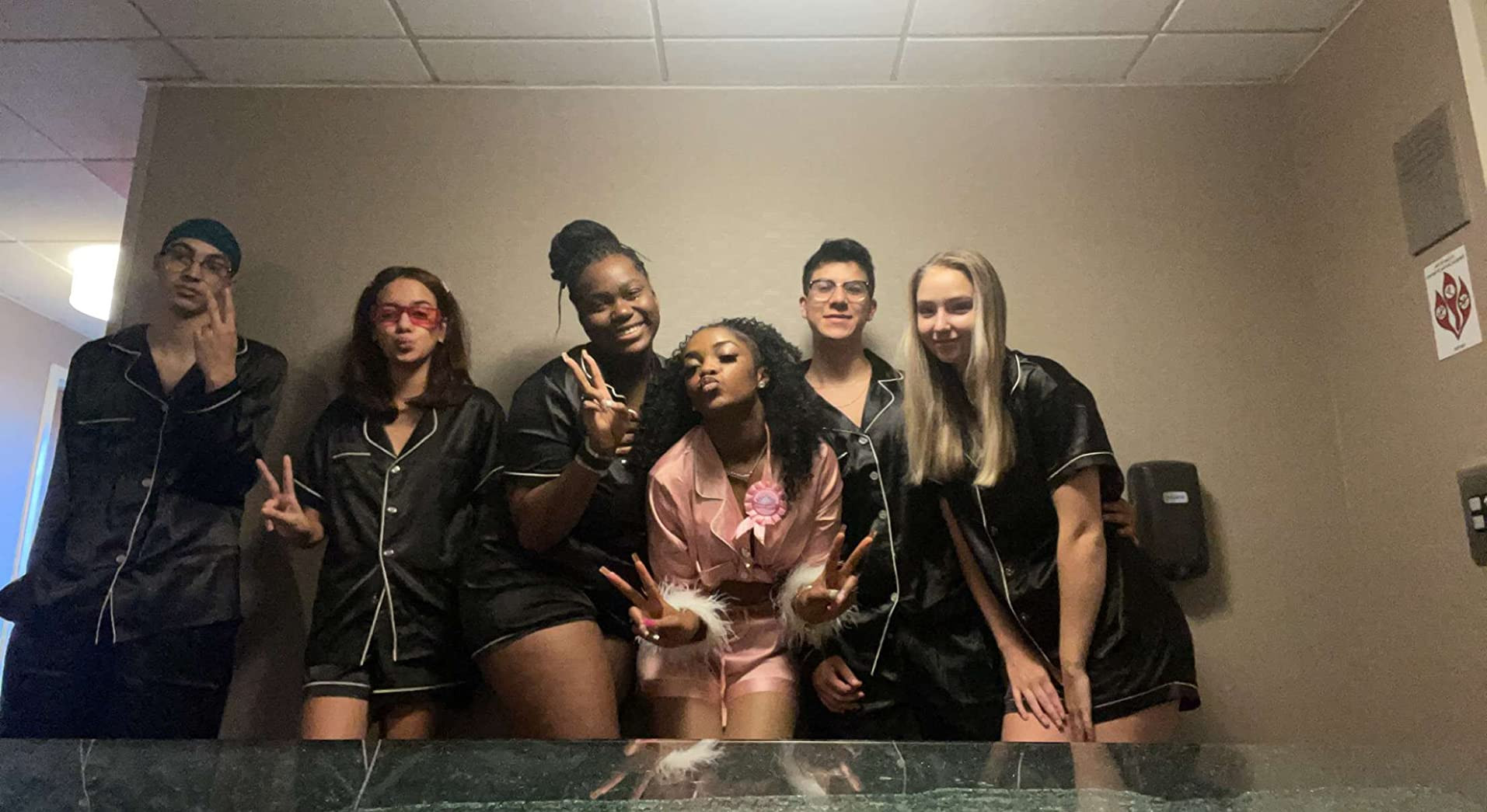 Belle's Design Women's Feather Trim Silk Satin Pajama Set With Shorts Button Down 2 pieces Lounge... | Amazon (US)