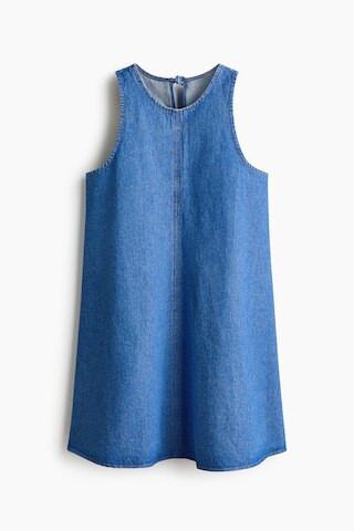 H & M - A-Line Denim Dress - Blue | H&M (US + CA)