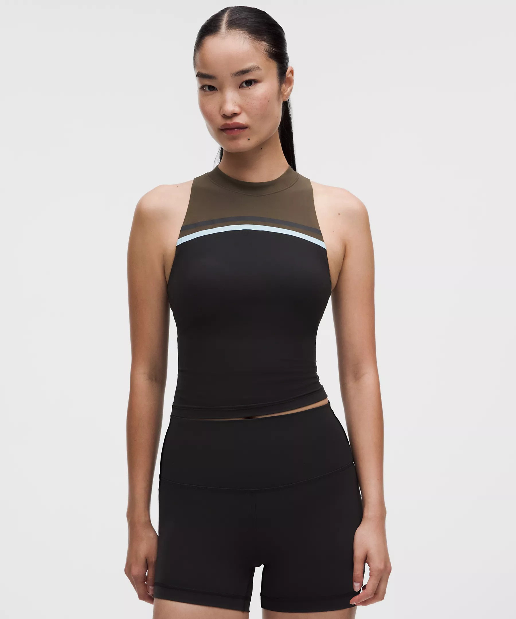 Mockneck Shelf Tank Top Light Support, B/C Cup | Lululemon (US)