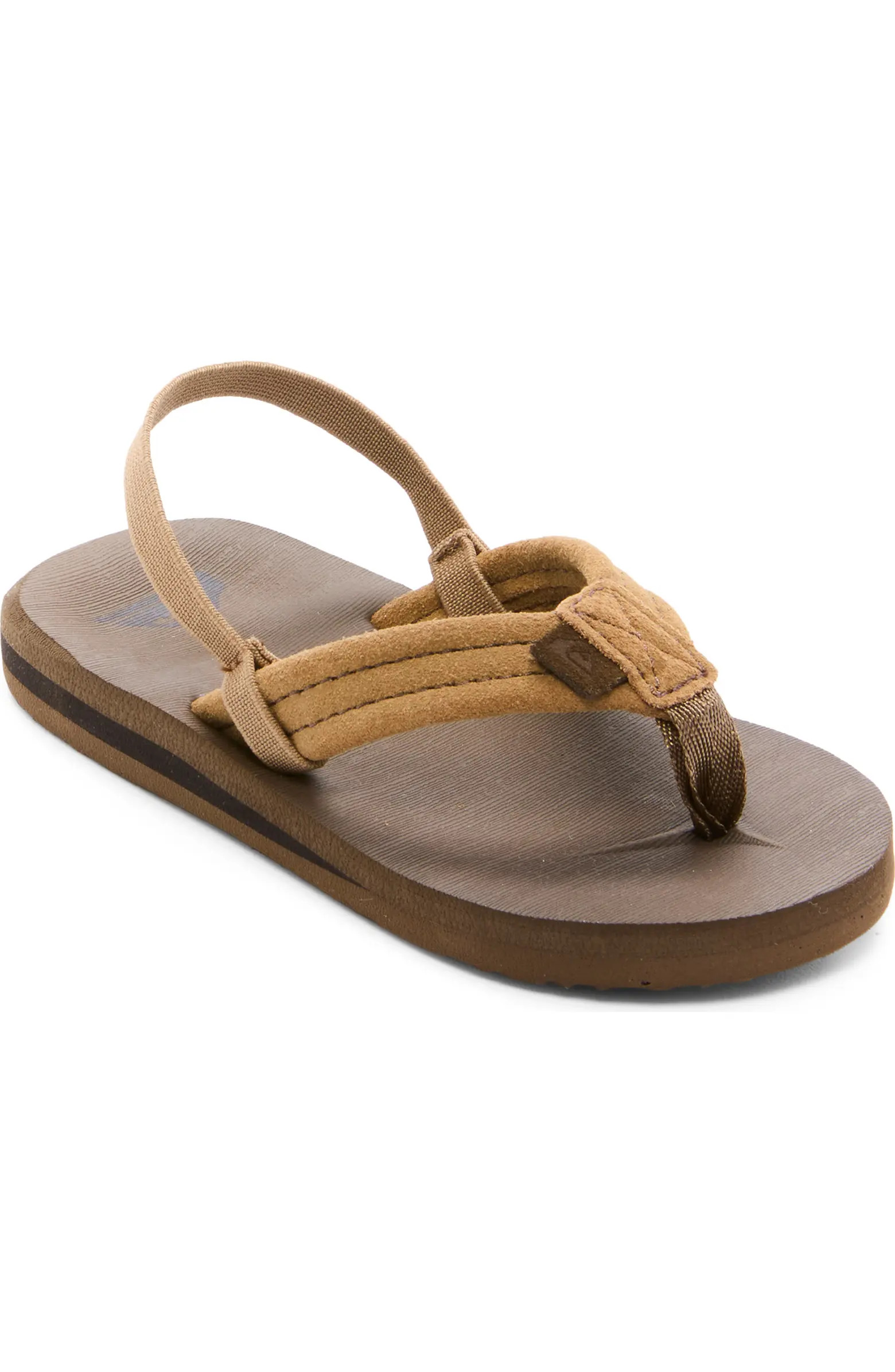 Kids' Carver Suede Core Slingback Slide | Nordstrom