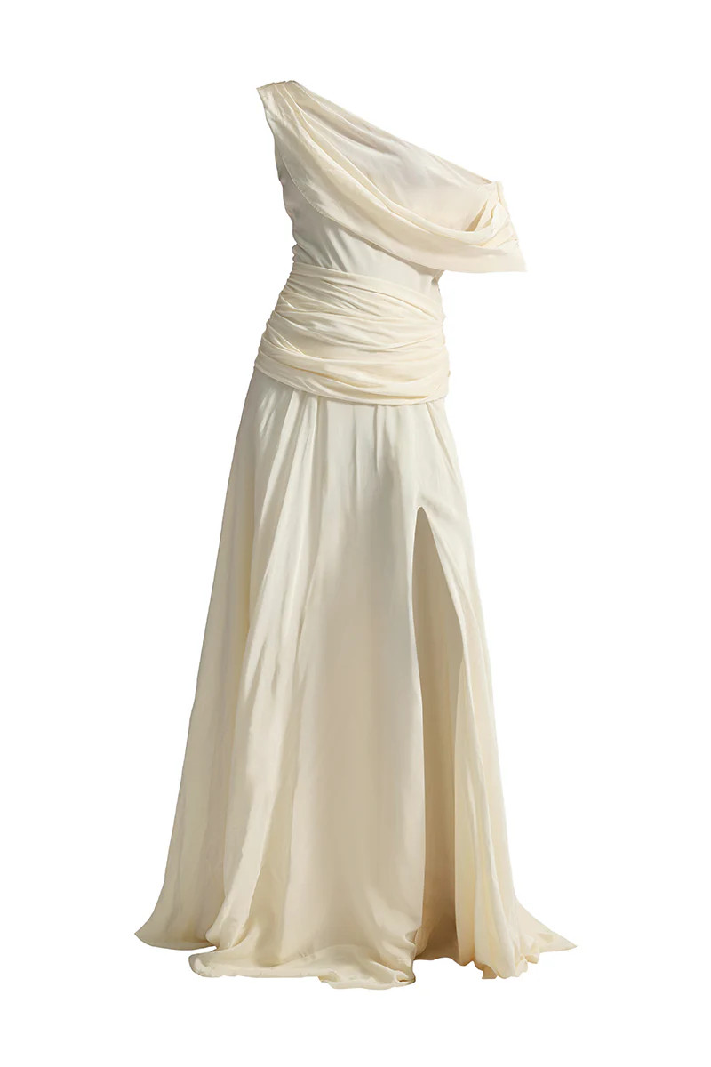 GEMMA OFF WHITE GOWN | Deme By Gabriella | CULT MIA | CULT MIA UK LTD