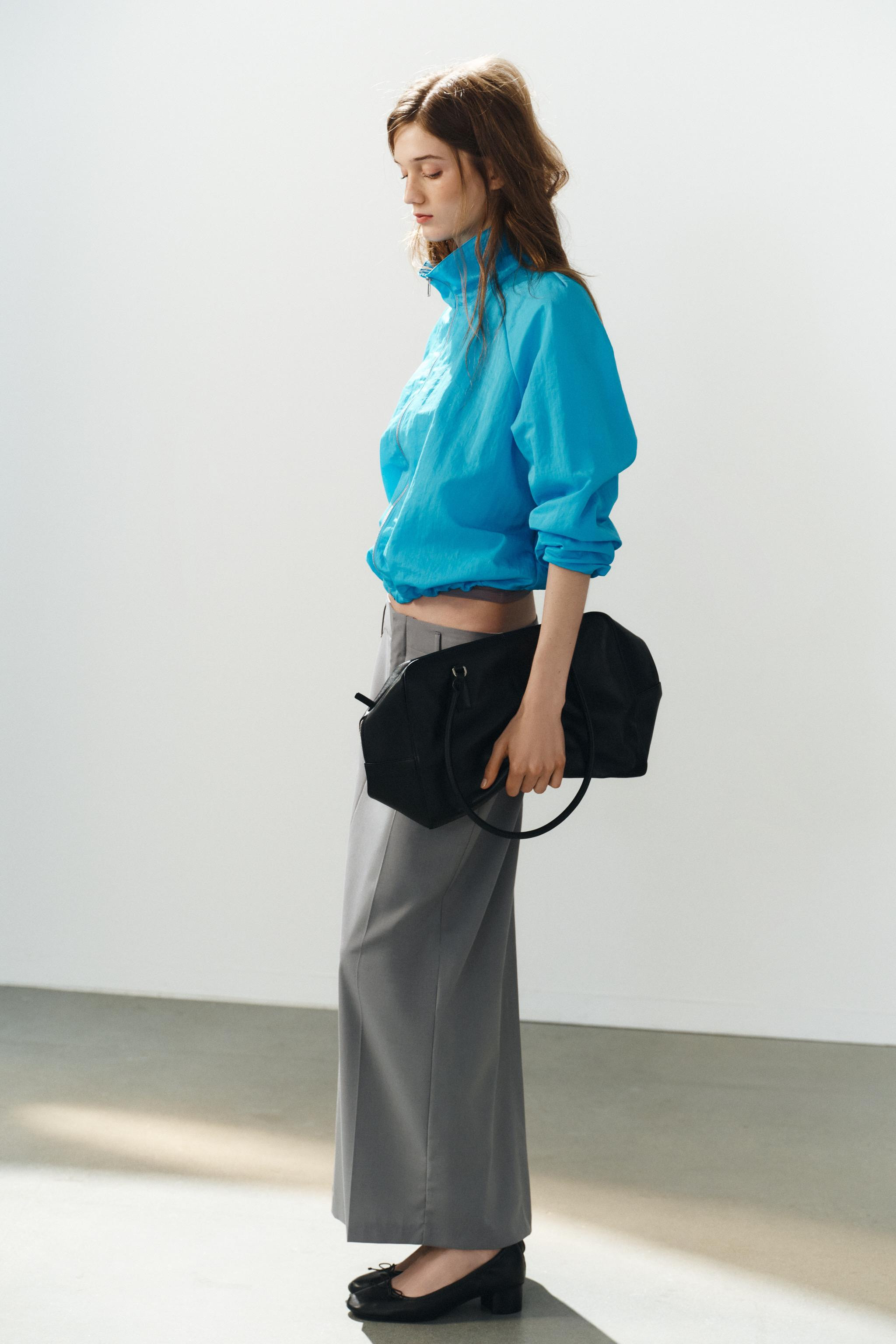TECHNICAL FABRIC ZIP JACKET | Zara US