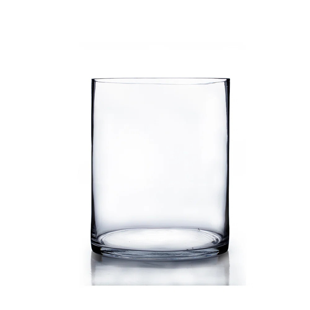 Wrought Studio™ Mikaela Clear Indoor / Outdoor Glass Vase & Reviews | Wayfair | Wayfair North America