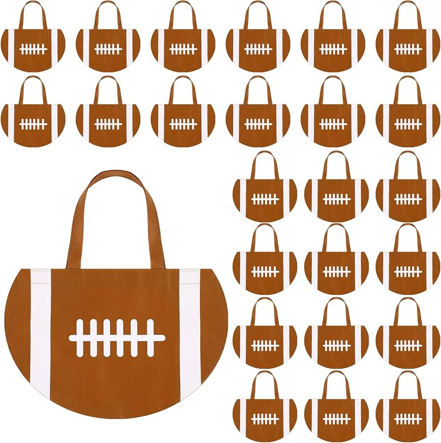 Sport Party Favor Bags Ball Themed Party Goody Candy Bags Sport Game Treat Bags Baseball Football... | Amazon (US)