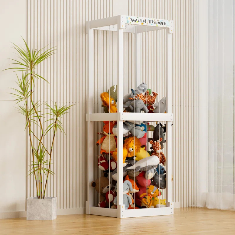 Raylyn Rebrilliant Solid Wood Toy Organizer | Wayfair North America