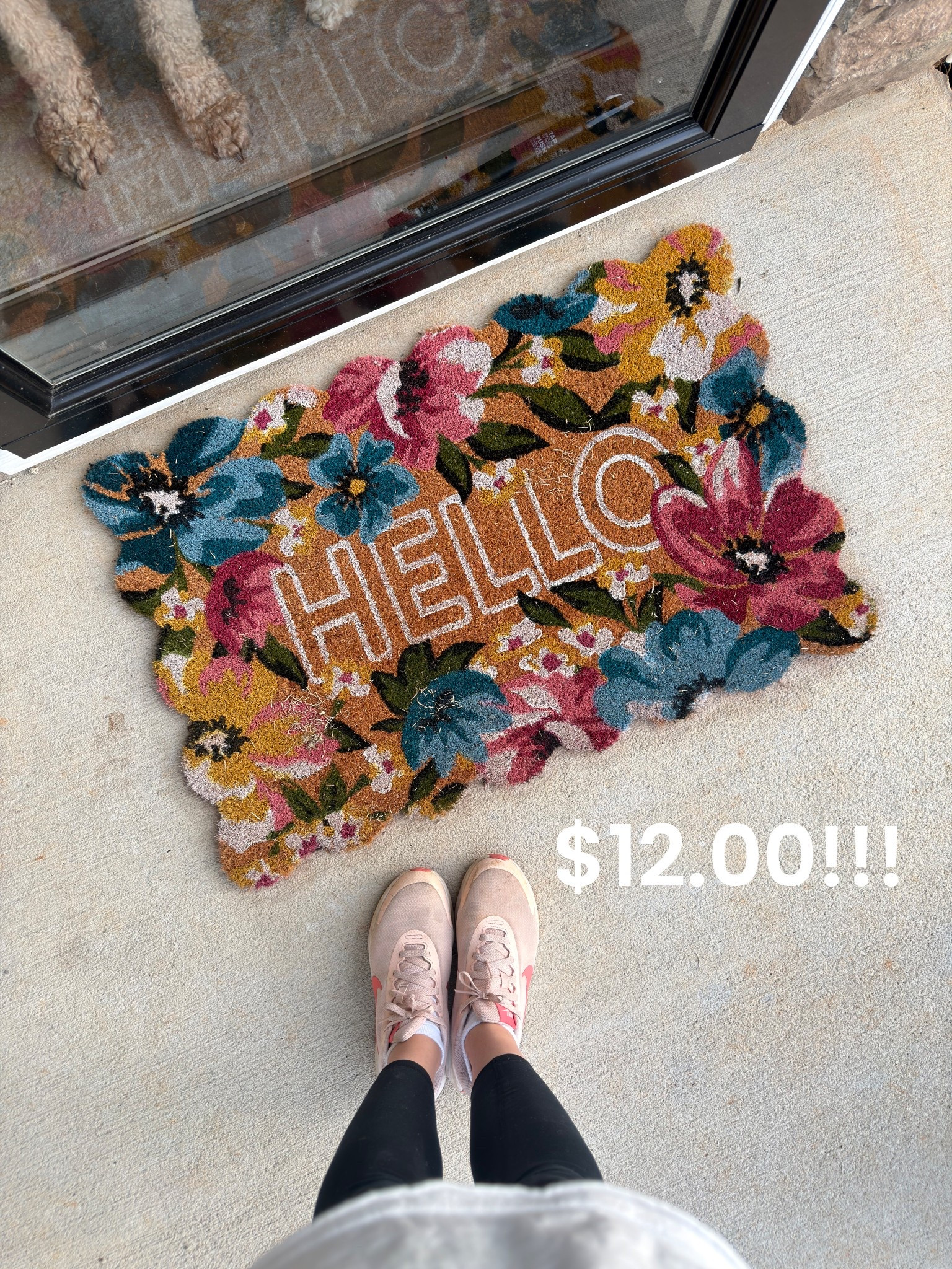 This front porch mat from #samsclub is literally $12.00 #springdecor #homedecor #porchdecor 

#LTKSpringSale #LTKHome