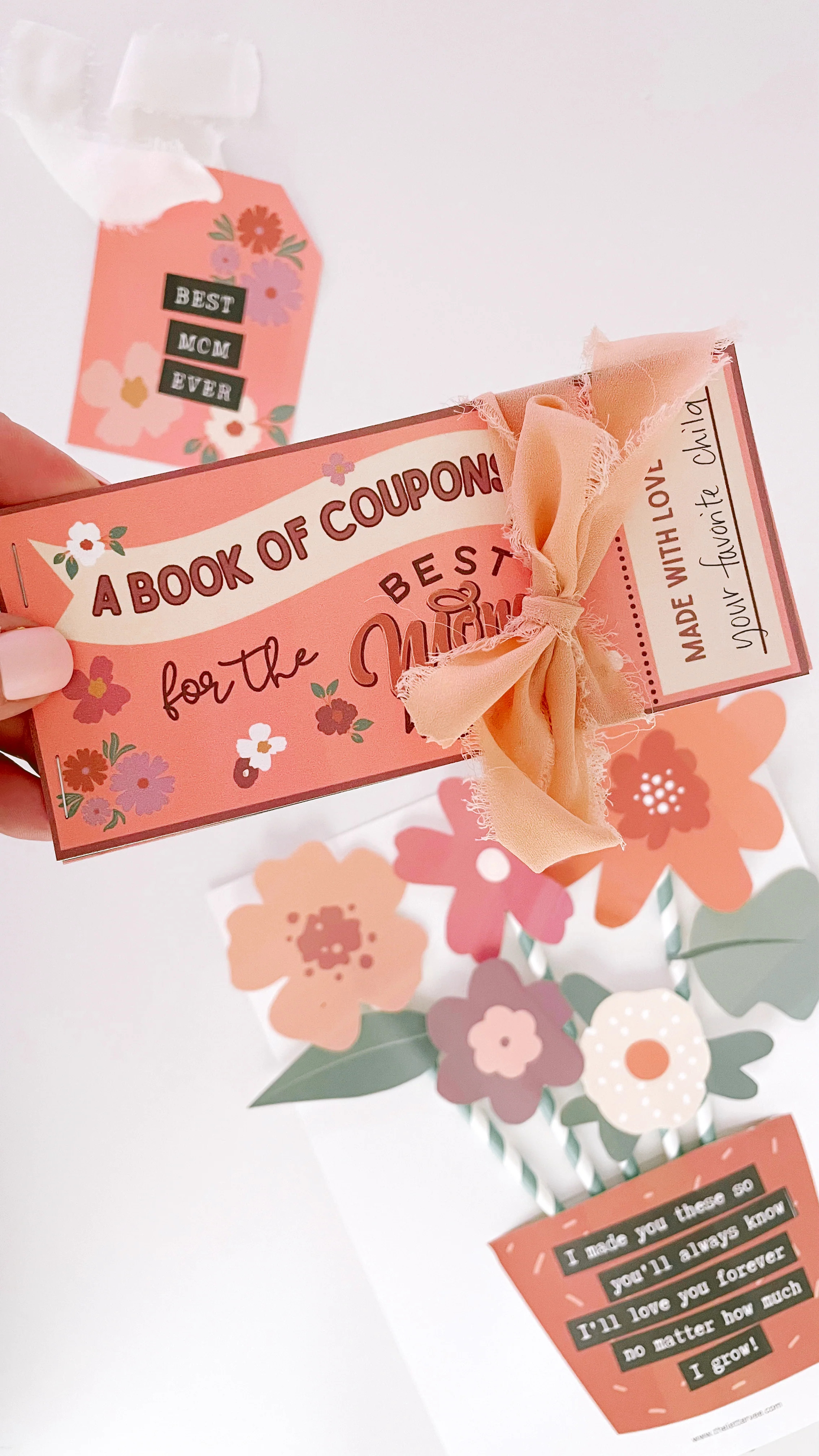 Mother's Day Coupon Book | Printable gift | The Letter Vee