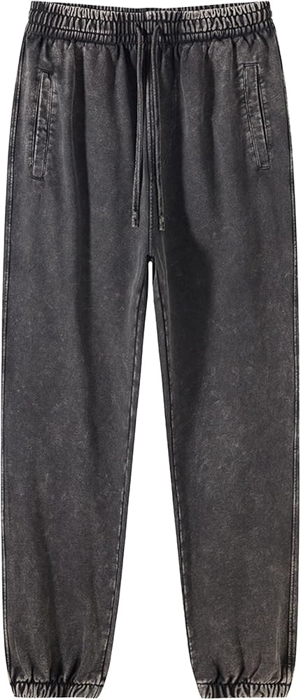 Hixiaohe Joggers for Women Casual Baggy Sweatpants High Waisted Drawstring Workout Pants Vintage ... | Amazon (US)