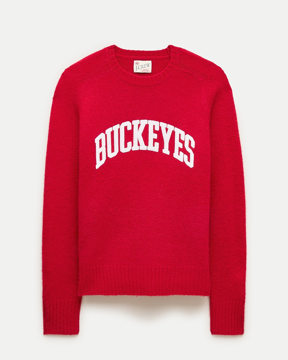 '47 x J.Crew brushed wool Ohio State sweater | J. Crew US