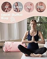 Small Gym Bag for Women,Waterproof Mini Duffle Bag Womens Spotrs Workout Bags Small Travel Duffel... | Amazon (US)