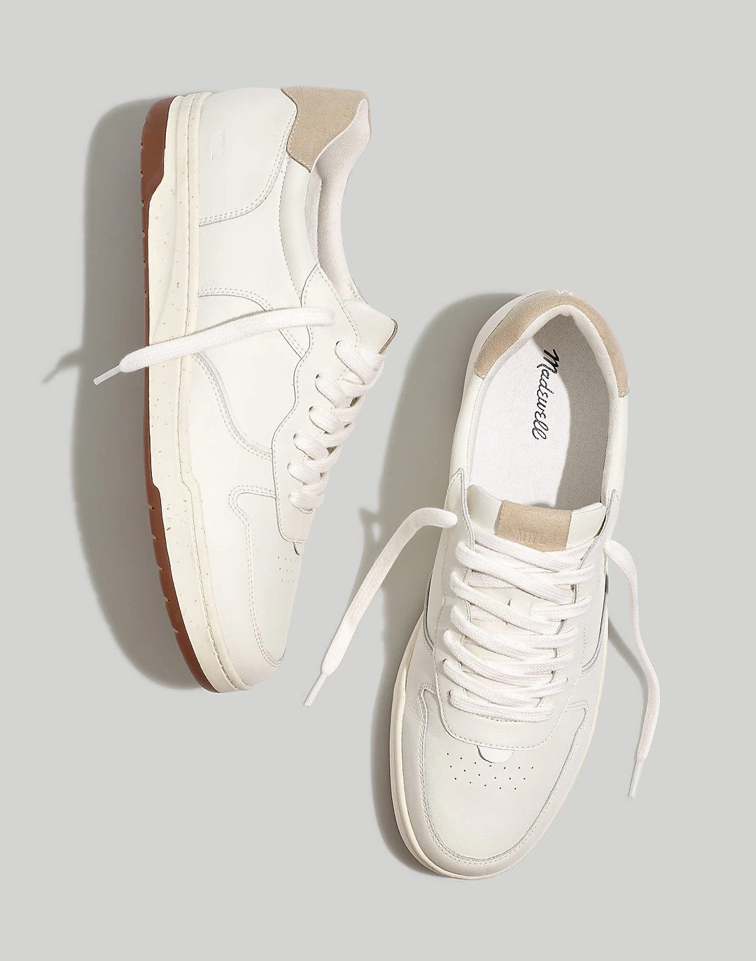 Sidewalk Low-Top Sneakers in Leather | Madewell