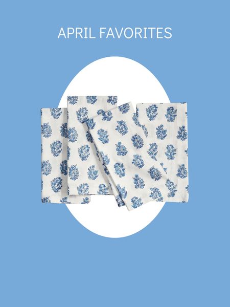 The prettiest blue floral napkins

#LTKhome #LTKsalealert #LTKfindsunder50