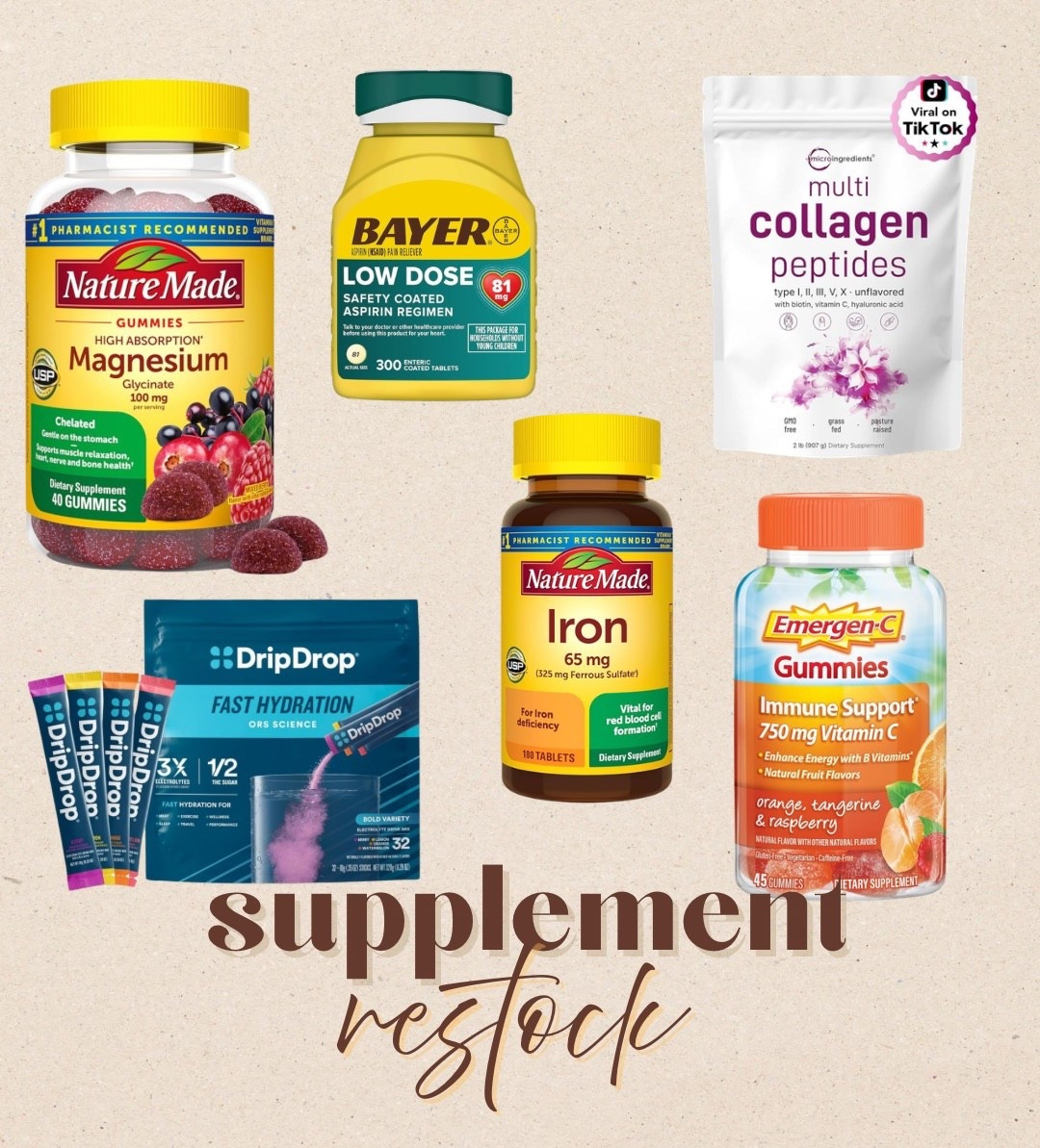 Restock of some one my current favorites 

#LTKselfcare #LTKmorningroutine