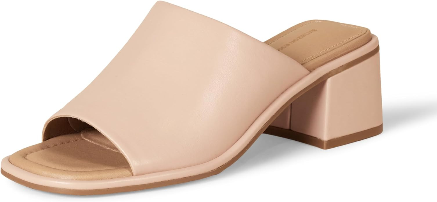 Amazon Essentials Women's Block Heel Mule | Amazon (US)