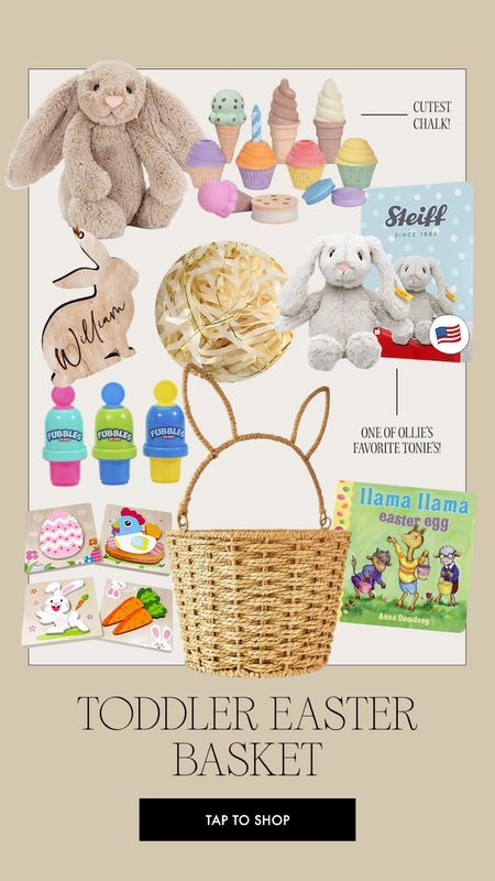 Easter is in 2 weeks!!! Can’t believe it 🤍🤍 here are some of the things Ollie has loved in his past baskets!🐰🐰

Easter basket idea, toddler Easter basket, Tonie box, wood puzzles, Amazon finds, no-spill bubbles, kids toys 

#LTKfamily #LTKfindsunder50 #LTKkids