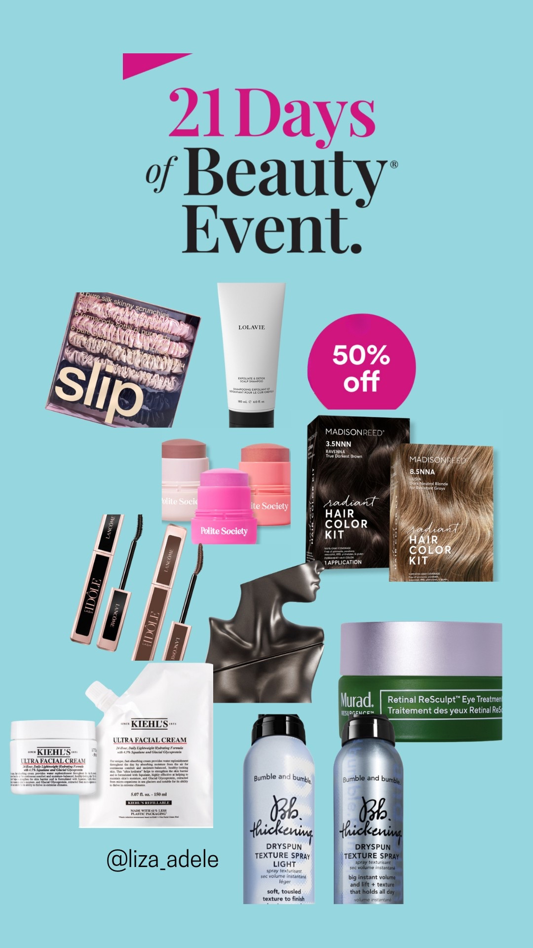 50% off today at ULTA!!! 

#LTKSpringSale #LTKBeauty #LTKSaleAlert