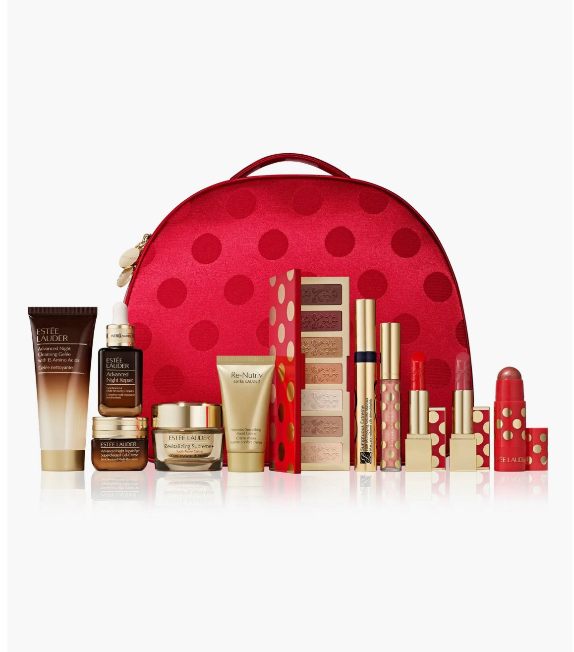 Amazing <$100 gift option for women! 9 full size options + 2 travel sizes ones for $90! Great for self gifting and others! 😉🤪
What it is: A deluxe set of Estée Lauder essentials for just $90 with any Estée Lauder purchase—a $652 value.


#LTKGiftGuide #LTKHoliday #LTKBeauty
