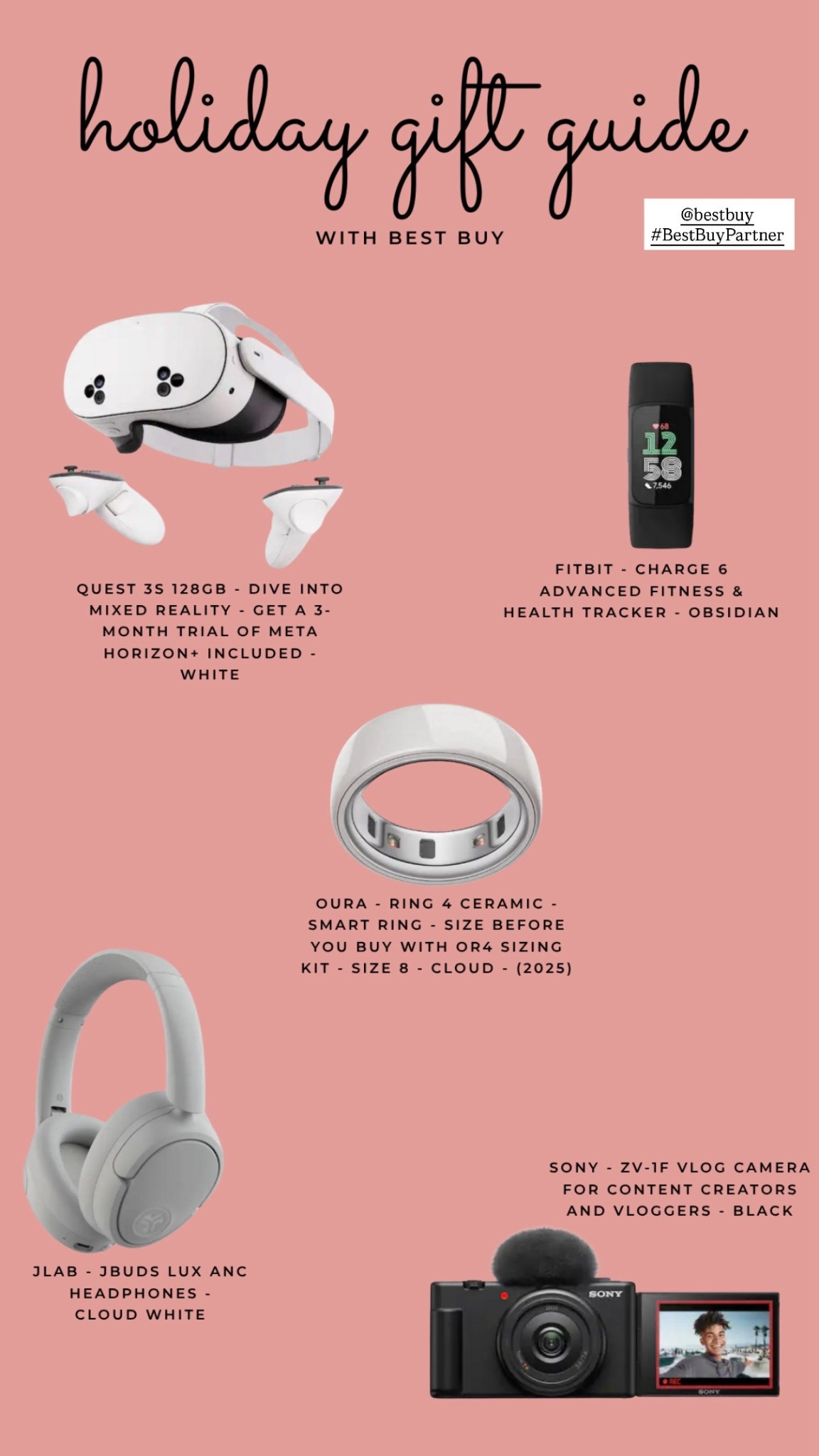 #BestBuyPartner Top gifts for your loved ones this season are from Best Buy ❤️@bestbuy