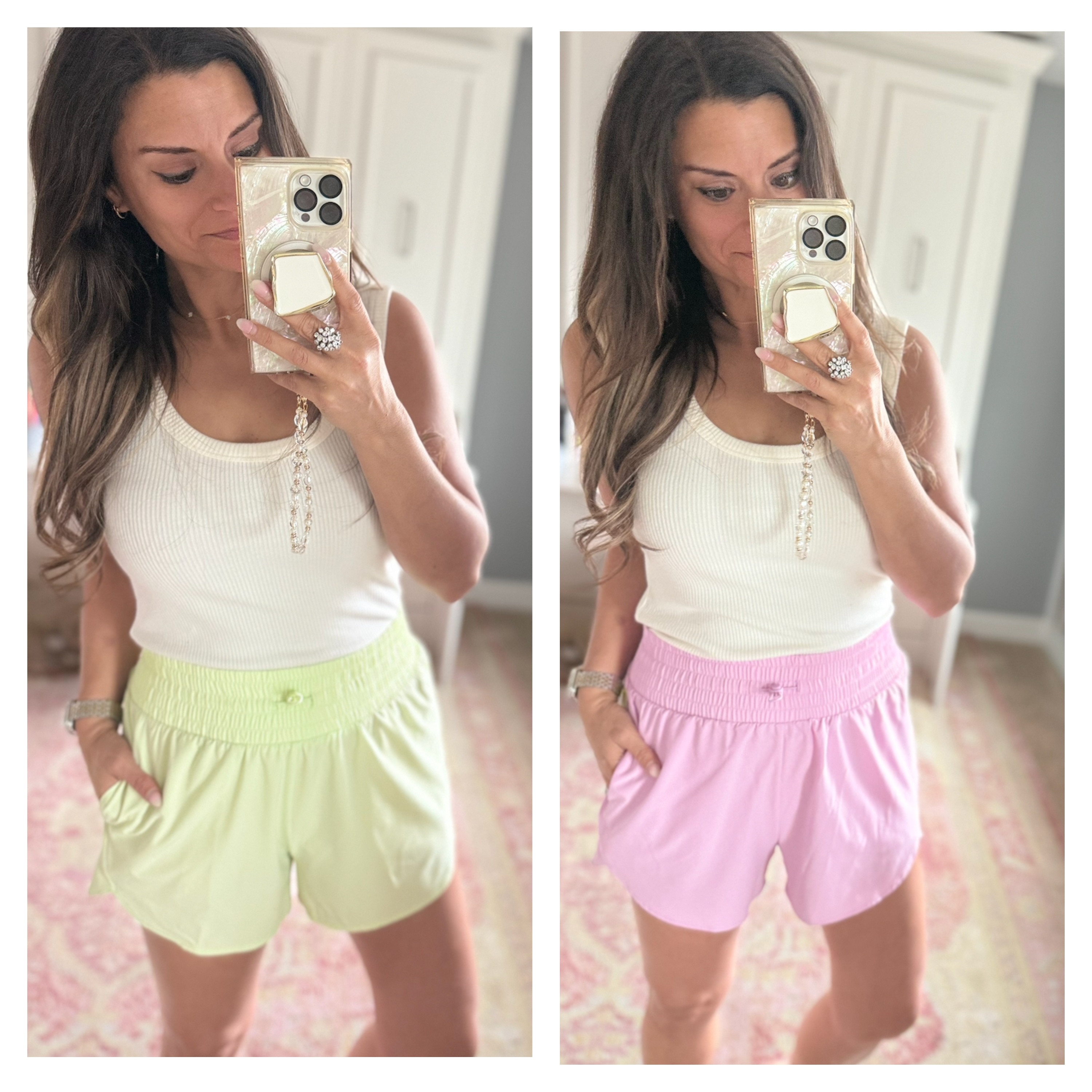 Comfortable workout and lounge shorts 

 