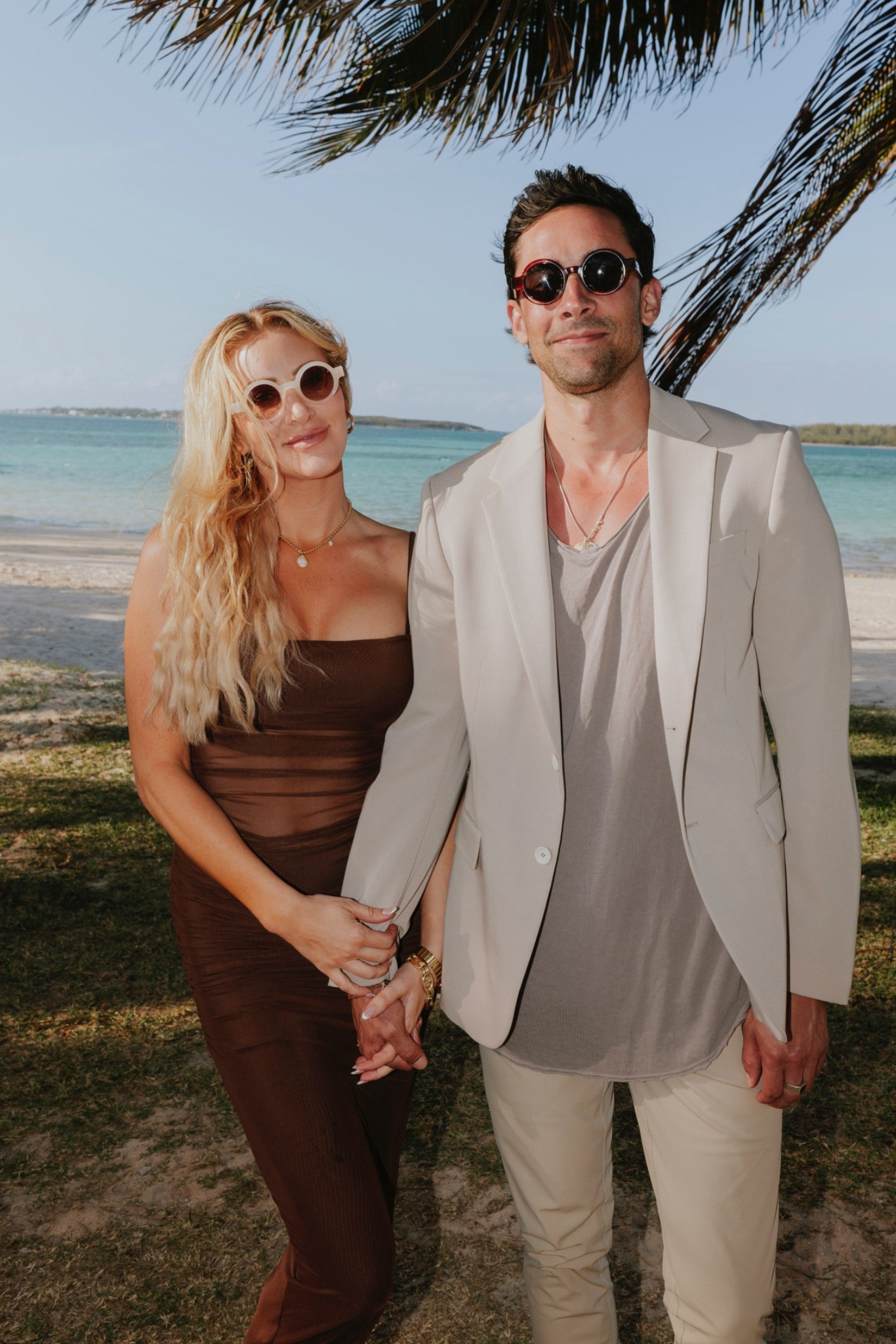 Beach wedding fits. Ian also wearing loose leopard sabahs, one golden thread v neck t shirt & Zara slim fit suit jacket 

#LTKFindsUnder100 #LTKWedding #LTKTravel