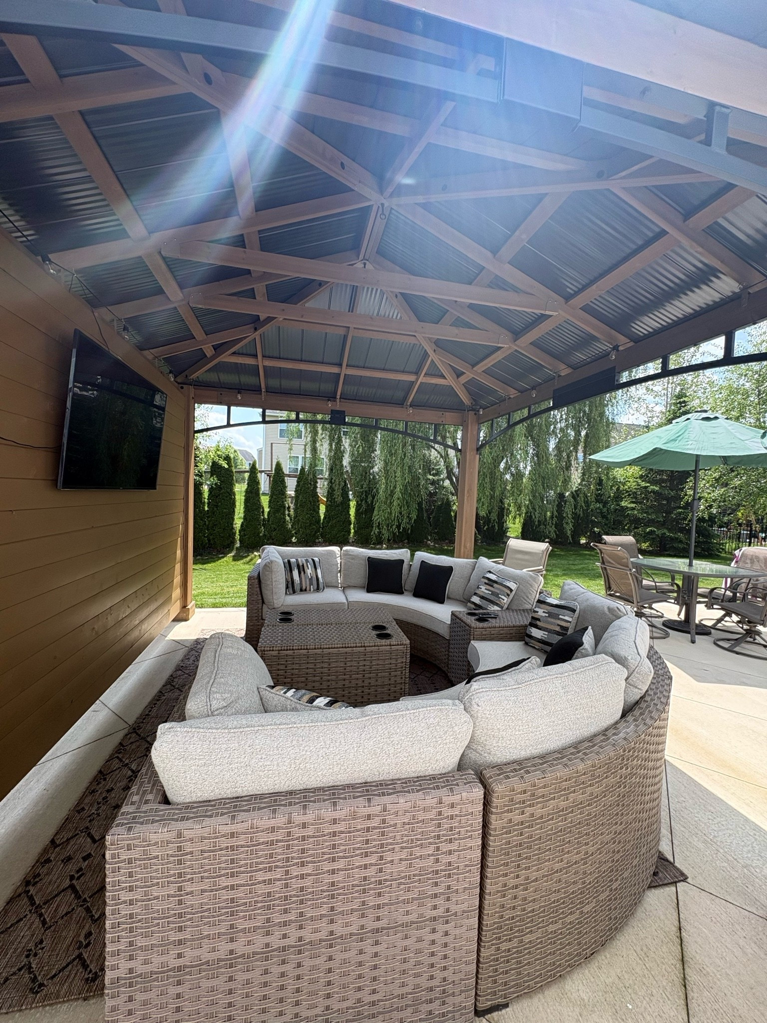 Our favorite spot in the spring and summer! Tried to link updated versions of the items we have :)

#LTKmomlife #LTKHome #LTKSeasonal