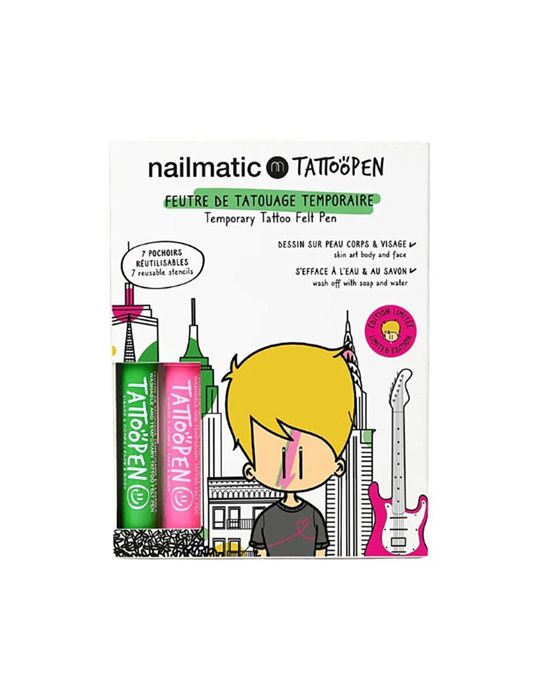Nailmatic Nyc Tattoo Pen Set for Kids - 5-7 Years | Bloomingdale's (US)