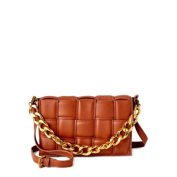 Scoop - Scoop Woven Crossbody Handbag - Walmart.com | Walmart (US)