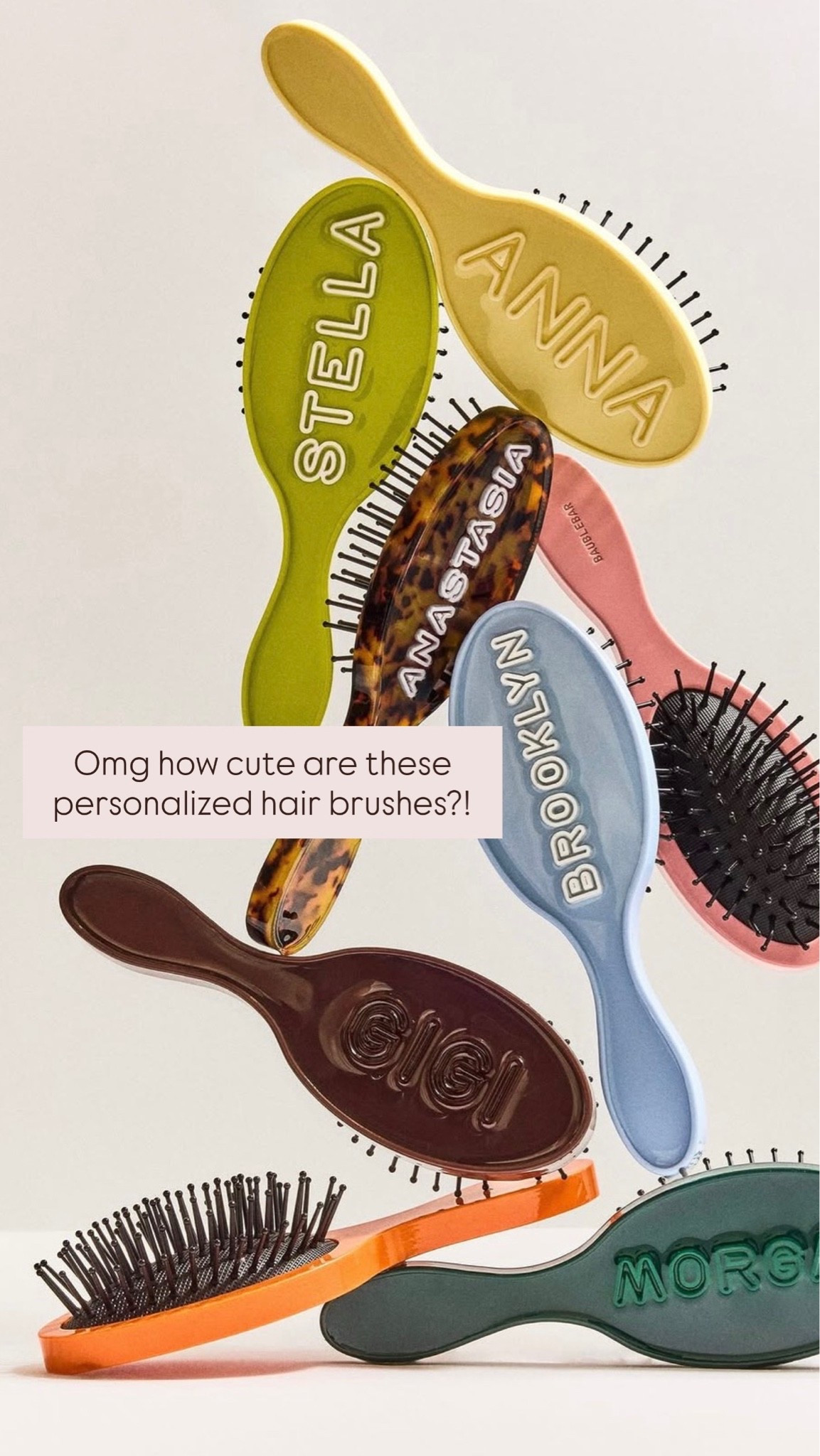 Omg how cute are these personalized hair brushes?! Would make the best gift!!

#LTKmomlife #LTKselfcare #LTKmorningroutine