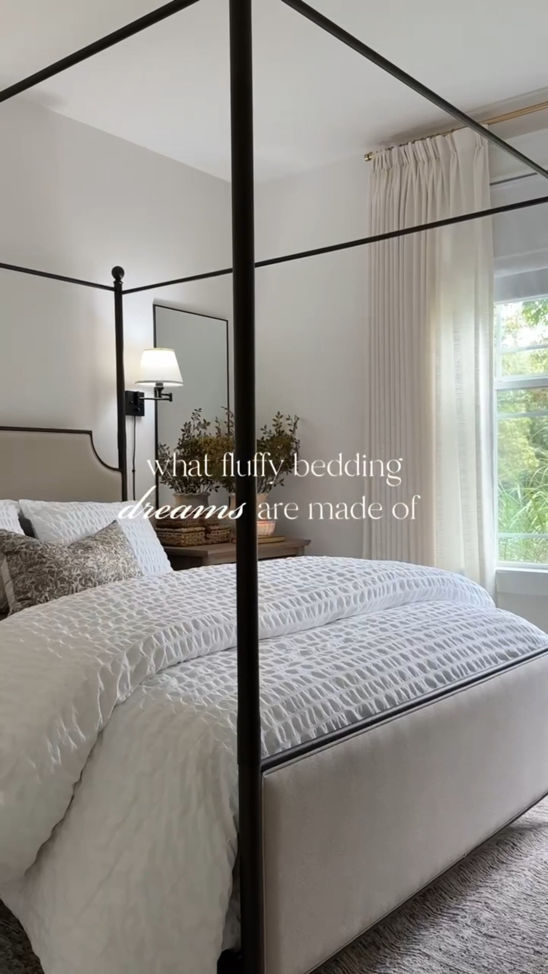 Absolutely the fluffiest duvet cover I own! The specific duvet insert I use helps but the texture of this seersucker really gives it that oomph 😍🤌🏻

#LTKHome #LTKmorningroutine #LTKSeasonal