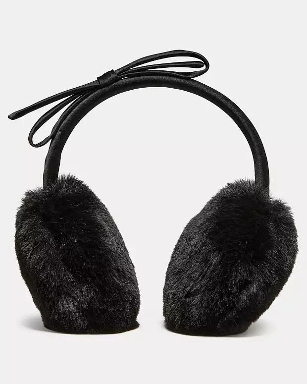 Shoelace Bow Earmuffs | Kate Spade (US)