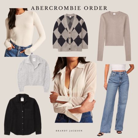 My latest Abercrombie order for Fall Fashion 2022

#LTKstyletip #LTKfit #LTKcurves