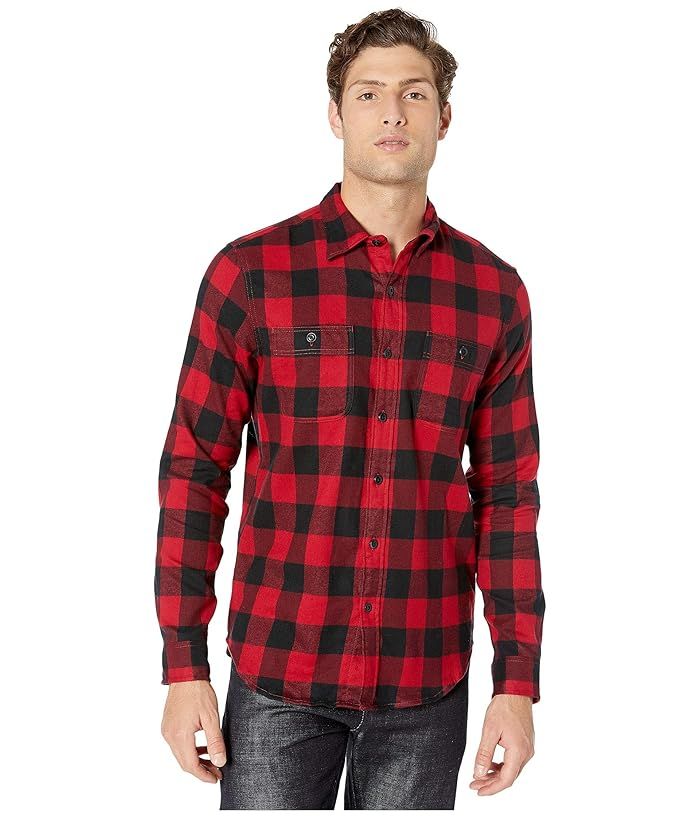 J.Crew Slim Midweight Flannel Shirt in Buffalo Check (Buffalo Check Red) Men's Clothing | Zappos