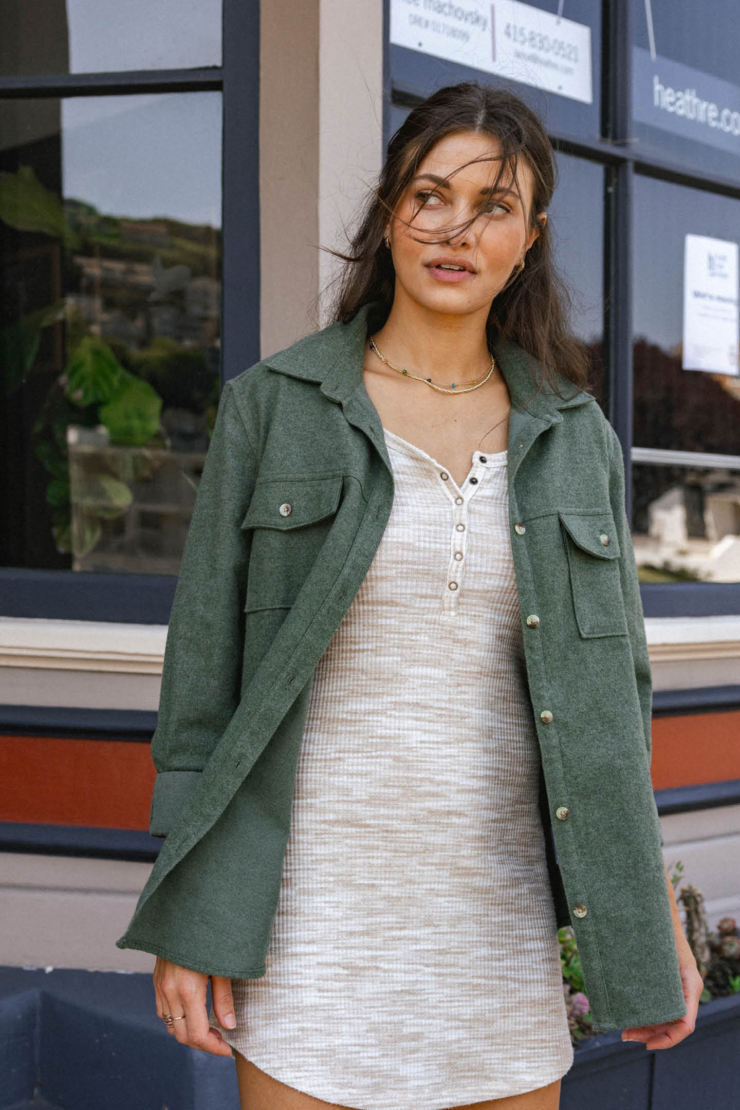 BROOKS FLANNEL OVERSIZED FIT SHIRT | O'Neill