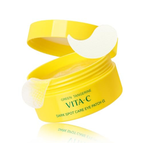 GOODAL Green Tangerine Vitamin C Eye Patches ALPHA – 25% Thicker Hydrogel Under Eye Patches for Puffy Eyes & Dark Circles, Korean Skincare, Radiant Glass Skin Look (60 Patches) | Amazon (US)