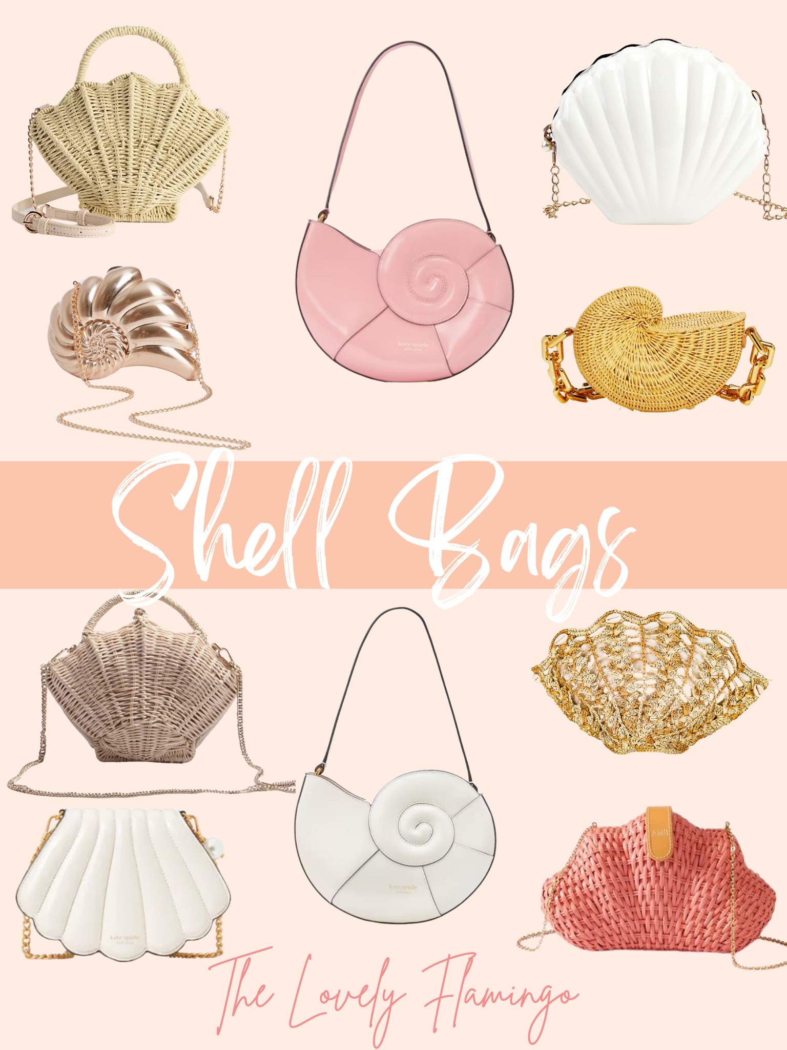 Shell bags and clutches! Love these for summer and a beach vacation! 🐚








Shell clutch, shell bag, seashell clutch, seashell purse, conch bag, rattan shell bag, scallop shell clutch, pink shell bag, white shell purse, beach bag, beach clutch, beach vacation bag, beach wedding guest dress bag, gold shell bag

#LTKswim #LTKtravel #LTKitbag