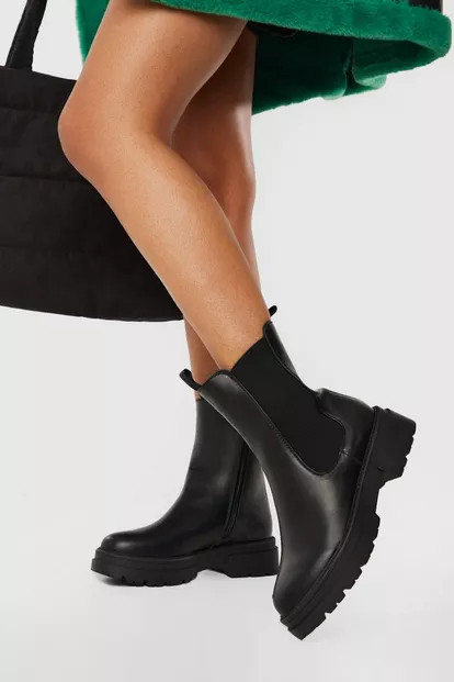 Double Sole Detail Chelsea Boot | Boohoo.com (UK & IE)
