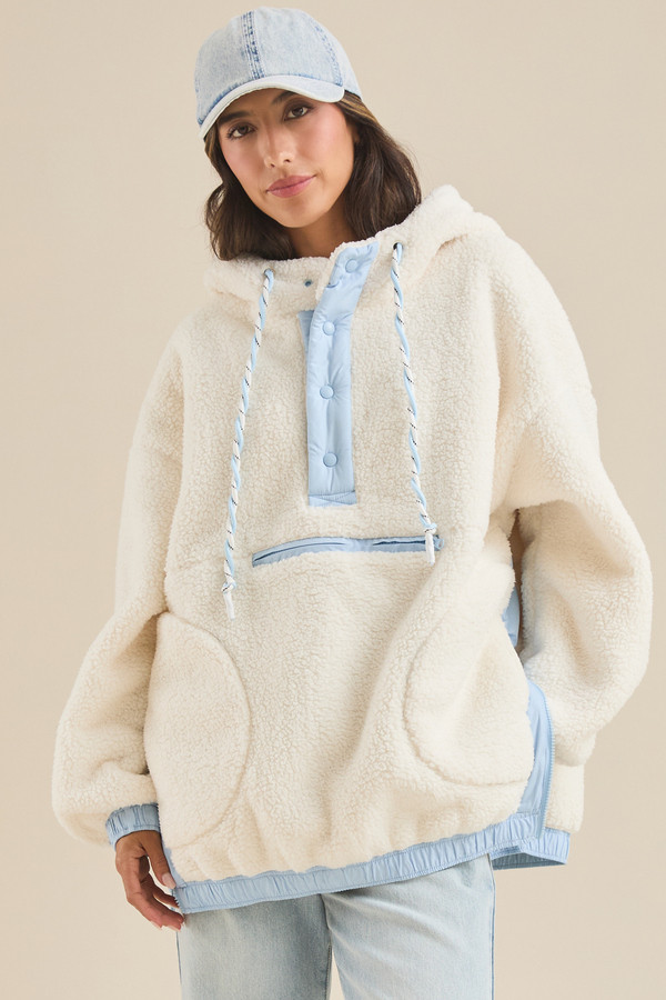 Frostbite Sherpa Pullover | Altar'd State